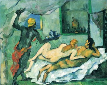 Paul Cézanne Werke - Nachmittag in Neapel Paul Cezanne